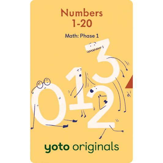 Math Phase 1 - Yoto Cards