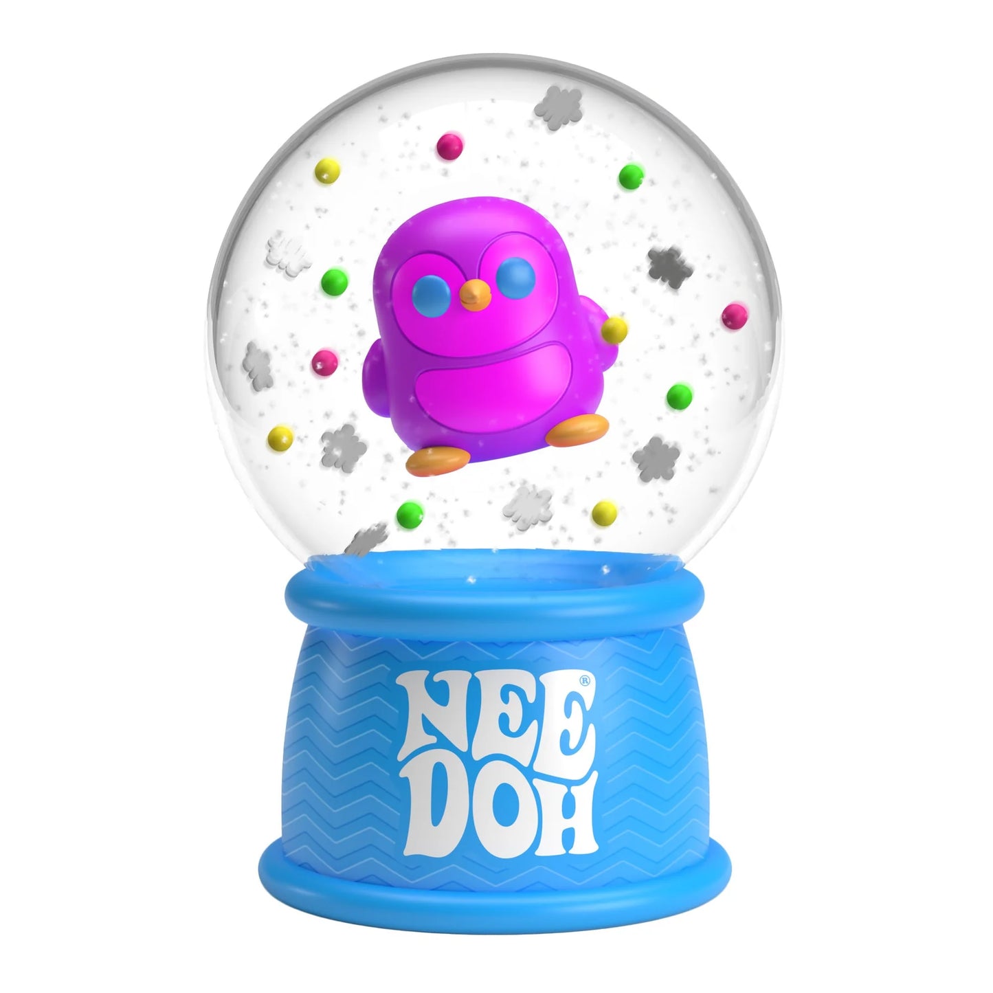 NeeDoh Squishmas Snow Globe