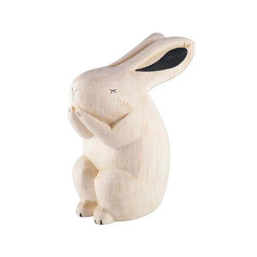 Wooden Polepole Rabbit