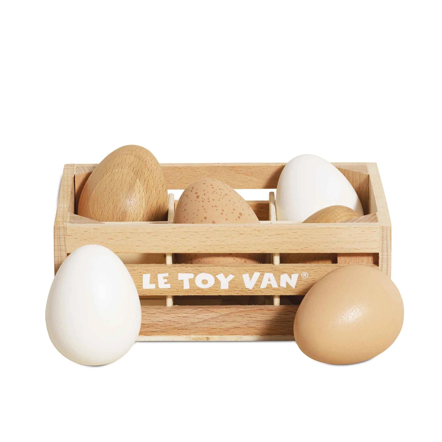 Wooden Egg Market Crate