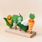 Felt Finger Puppets Set - Vegetables