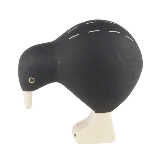 Wooden Polepole Kiwi Bird