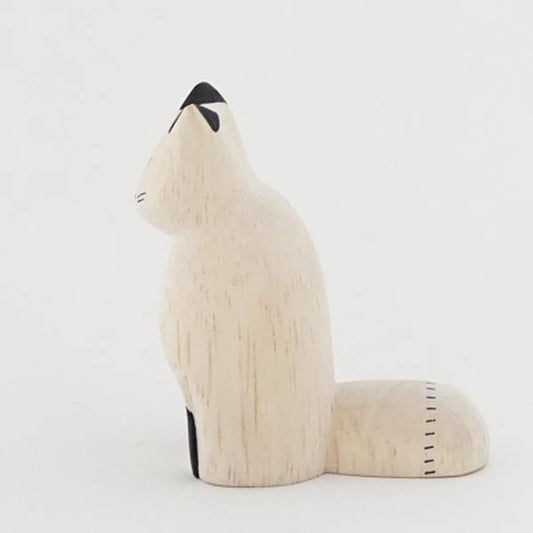 Wooden Polepole Fox