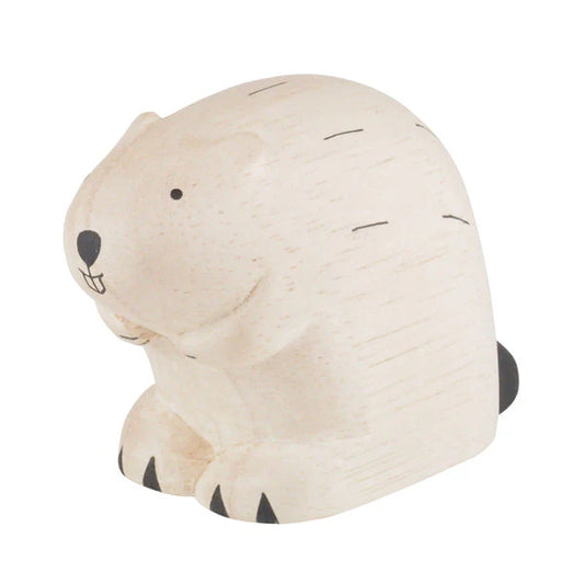 Wooden Polepole Beaver