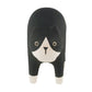 Wooden Polepole Tuxedo Cat