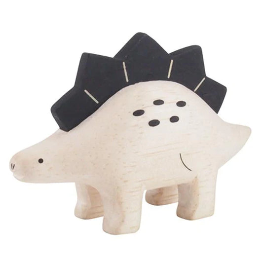 Wooden Polepole Stegosaurus