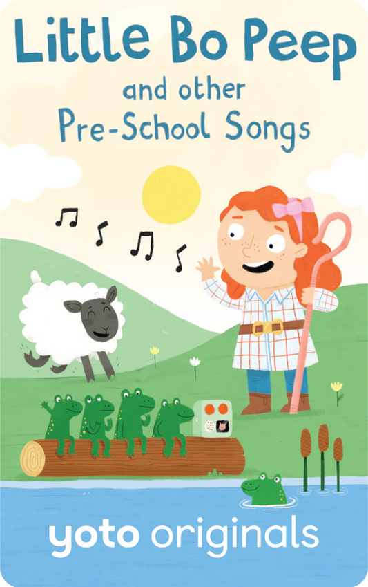 Little Bo Peep & Other Preschool Songs - Yoto Card