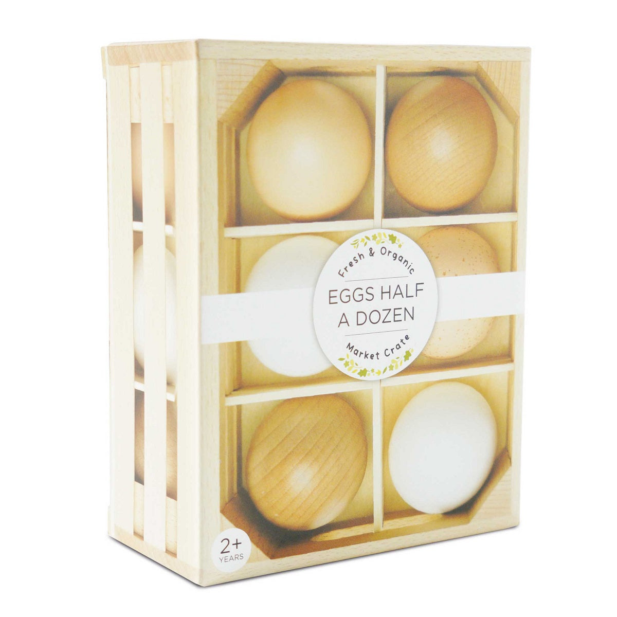 Wooden Egg Market Crate