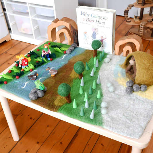 Felt Play Mat Playscape- Bear Hunt