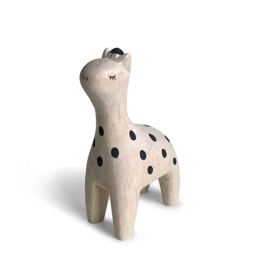 Wooden Polepole Giraffe