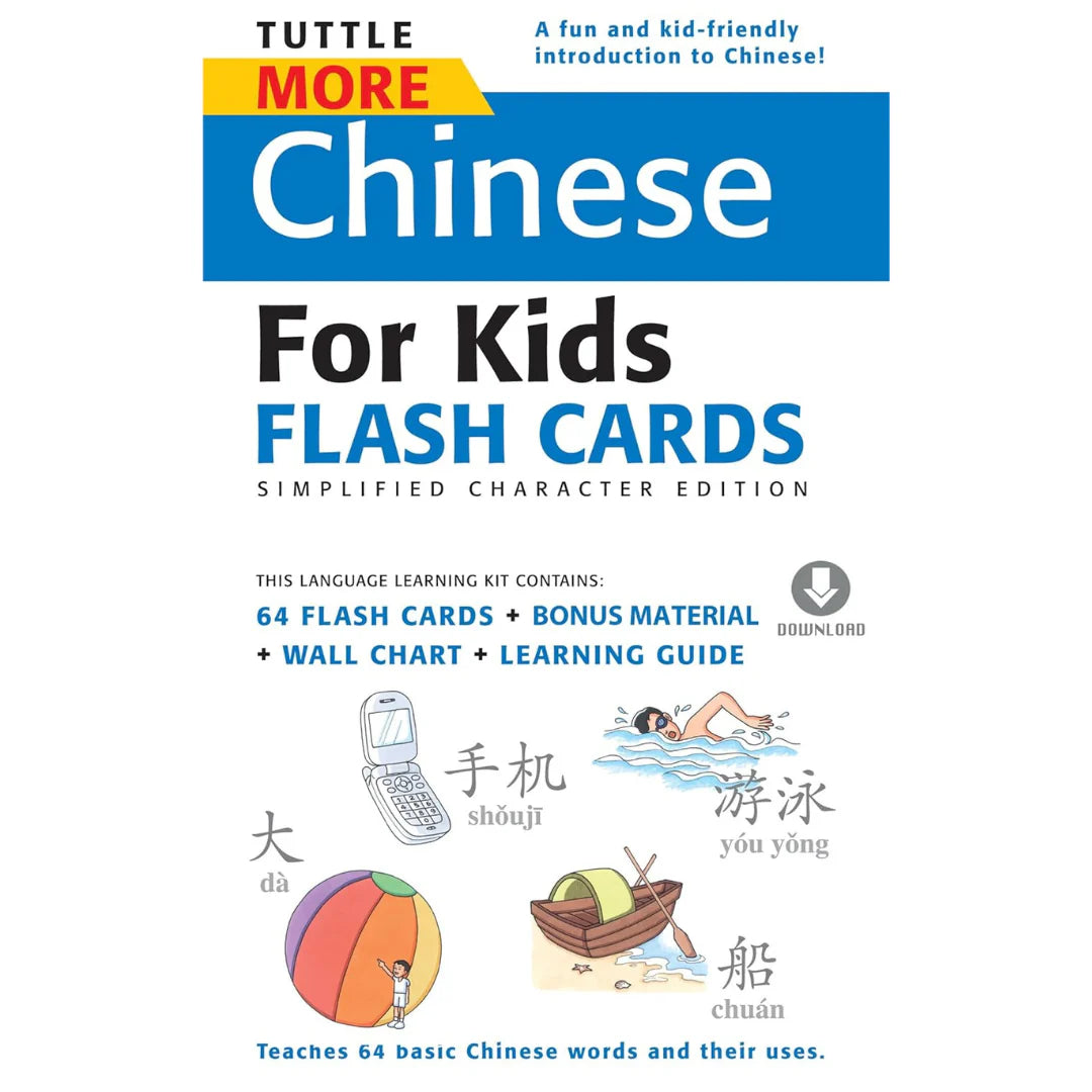 Tuttle More Chinese for Kids Flash Cards