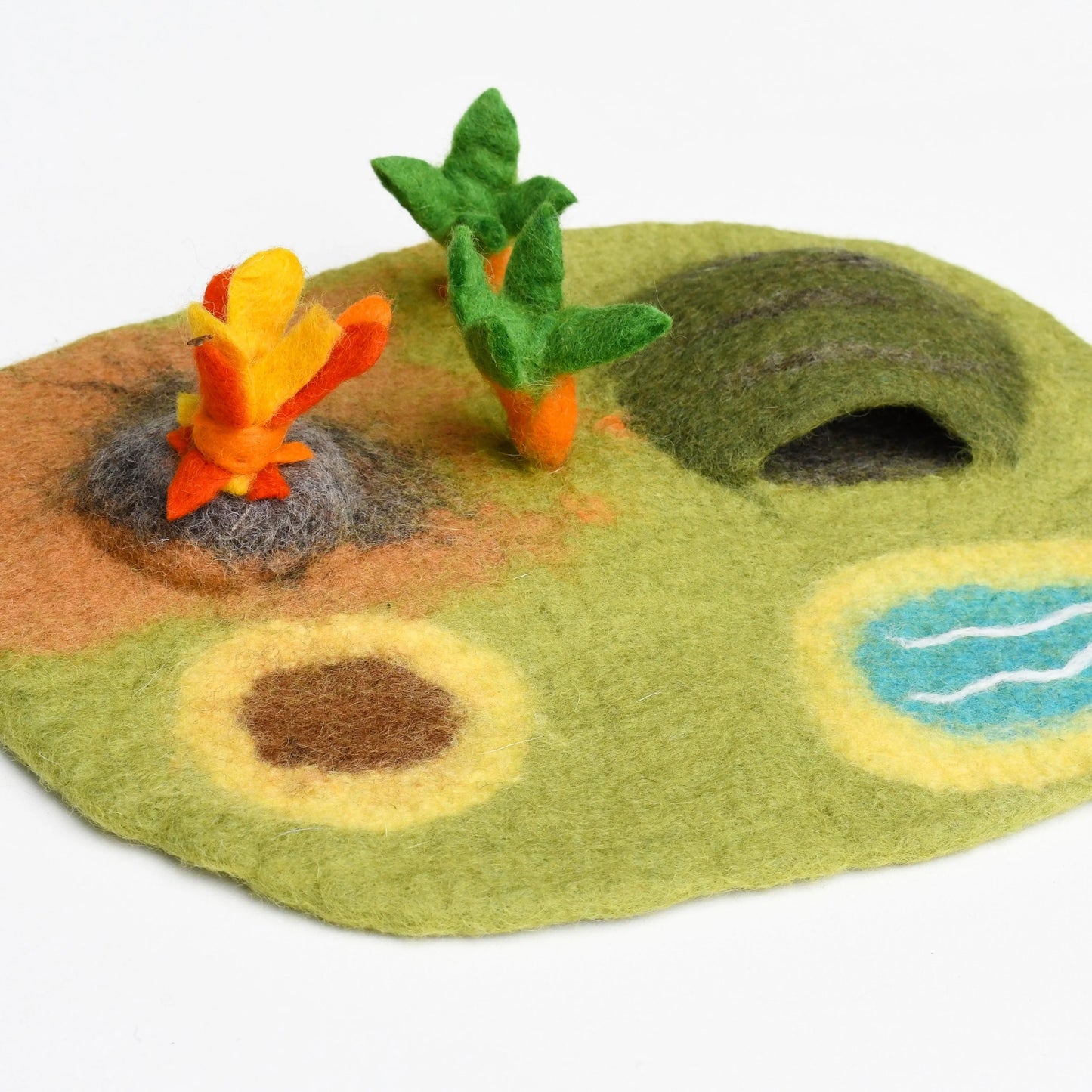 Felt Play Mat Playscape - Dinosaur Land