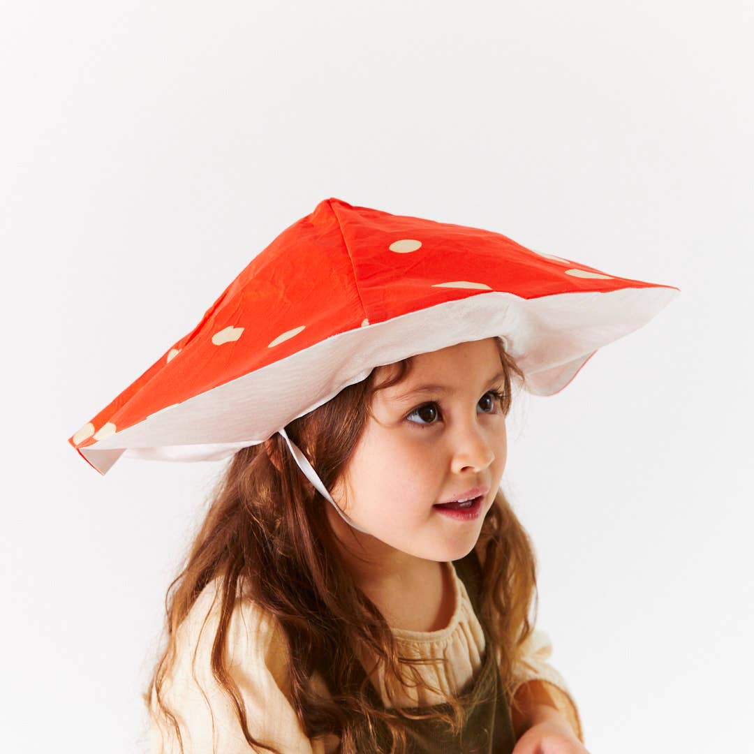 Silk Mushroom Hat