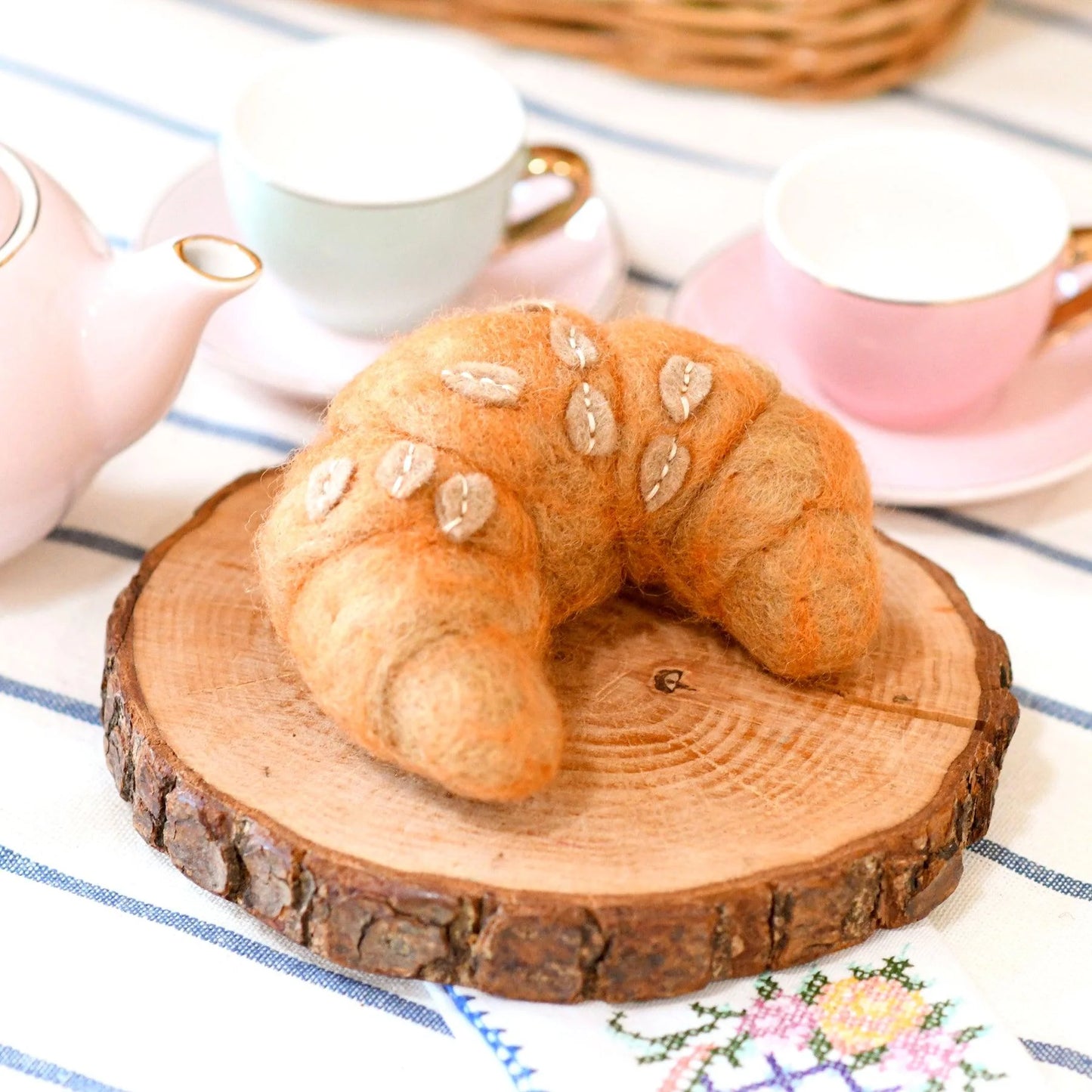 Felt Baked Goods - Almond Croissant