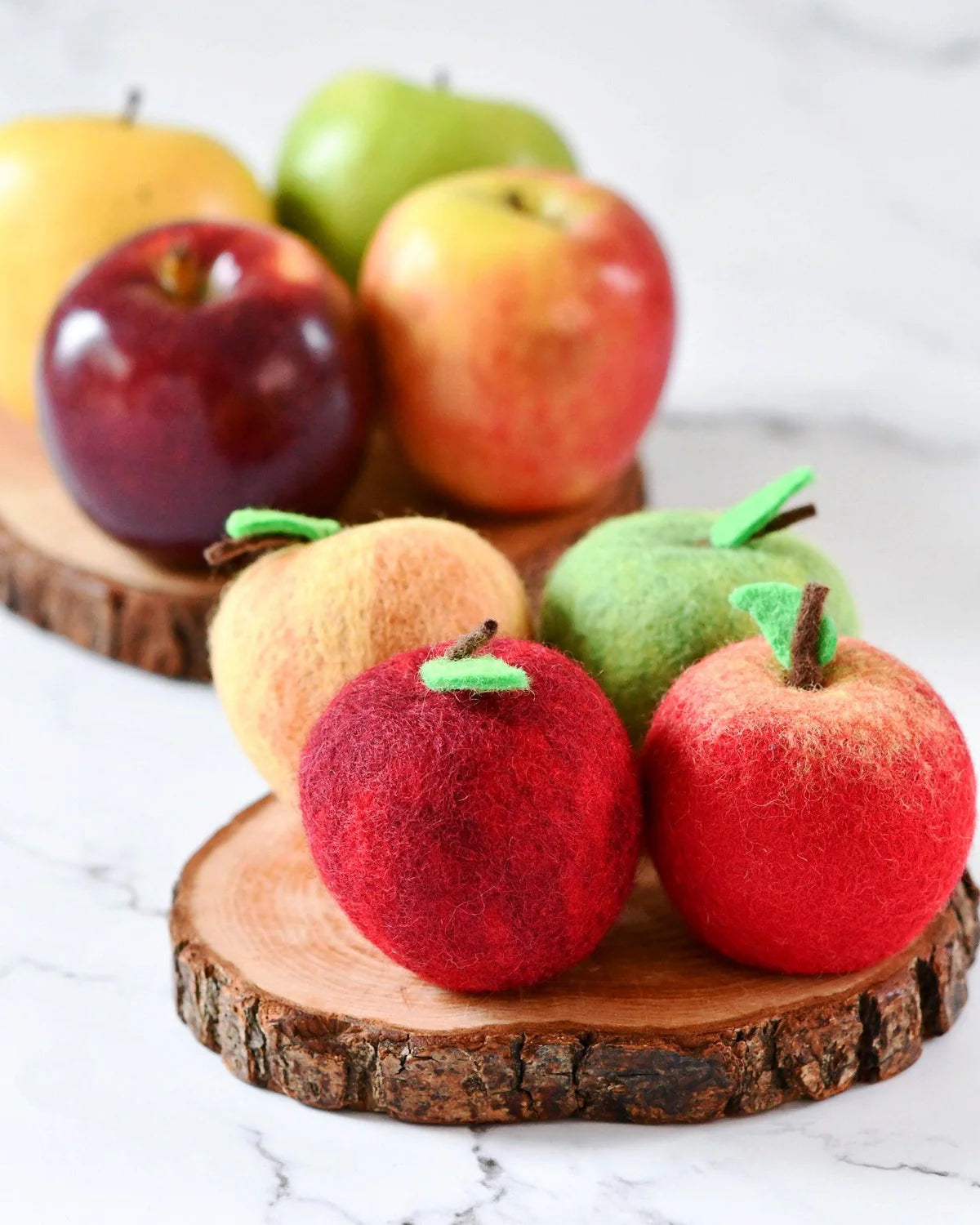 Felt Fruits & Vegetables - Apple