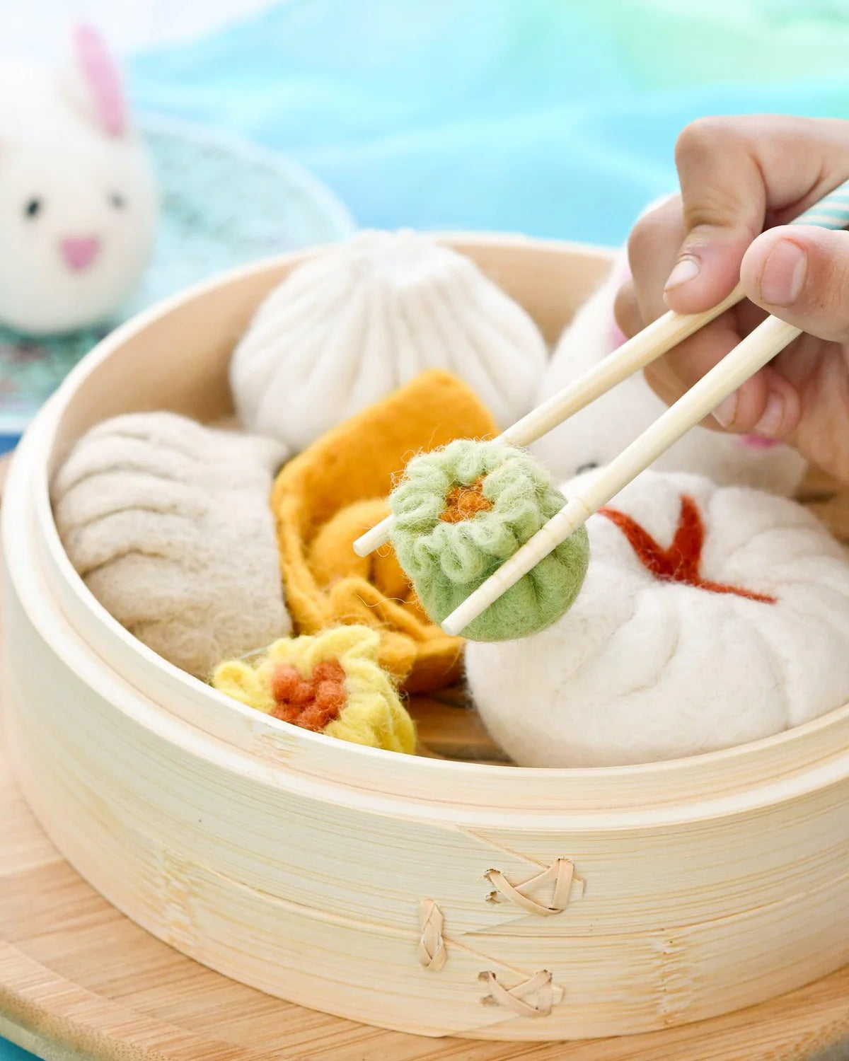 Felt Food Play Set - Dim Sum