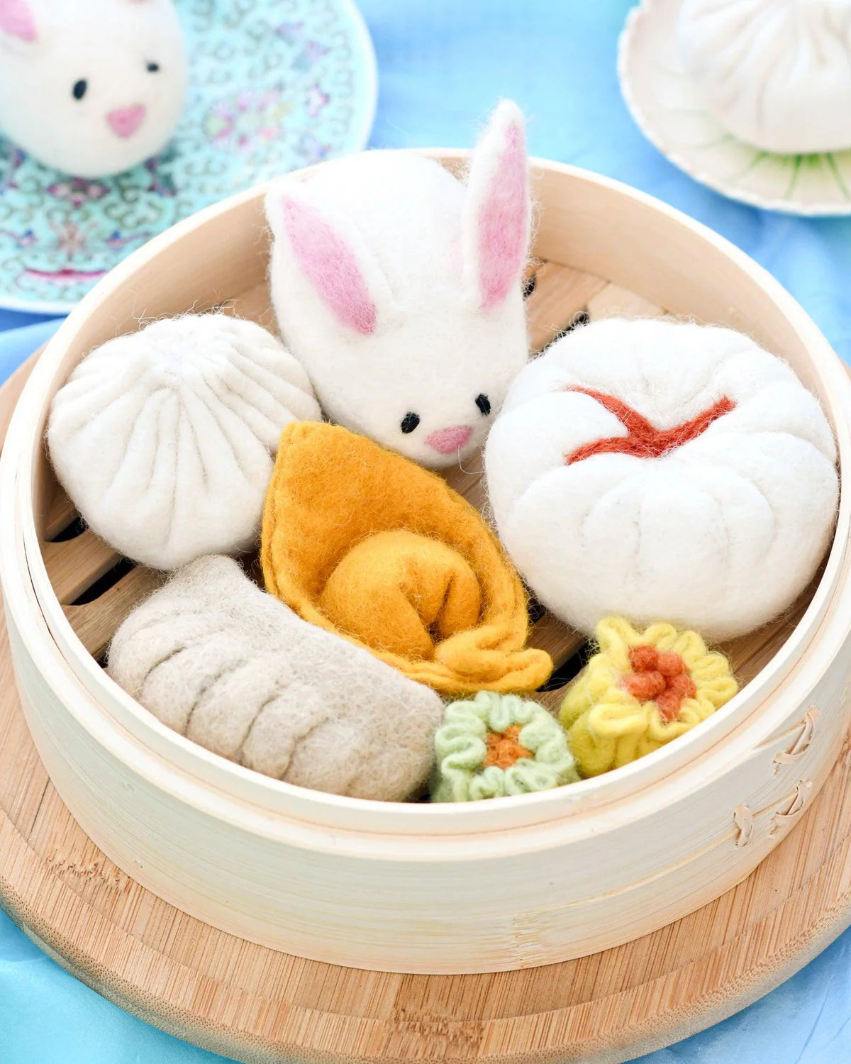 Felt Food Play Set - Dim Sum