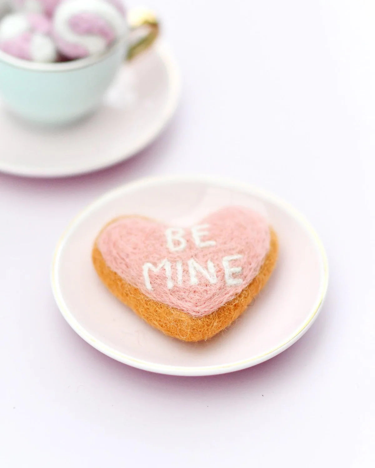 Felt Baked Goods - Heart Cookies