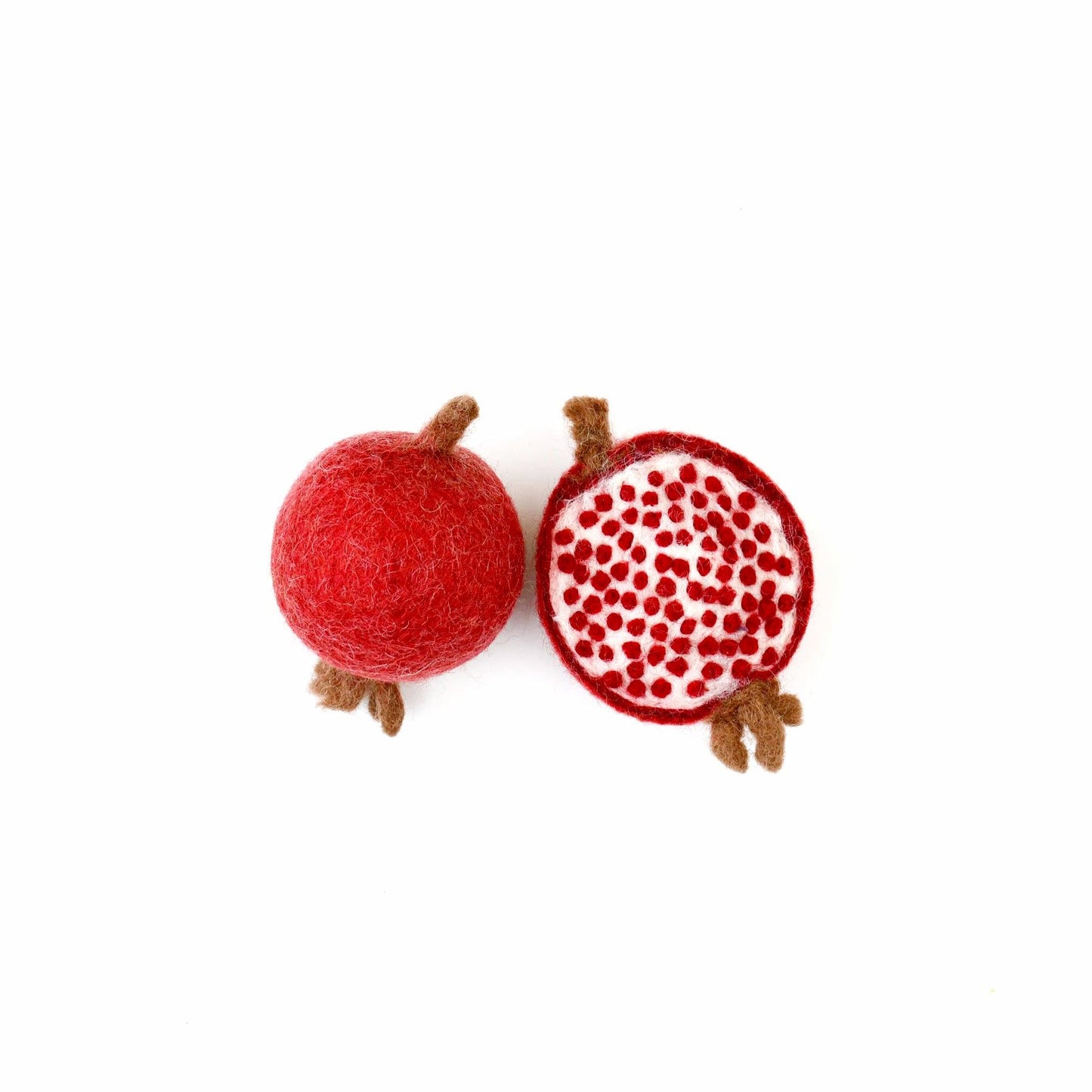 Felt Fruits & Vegetables - Pomegranate