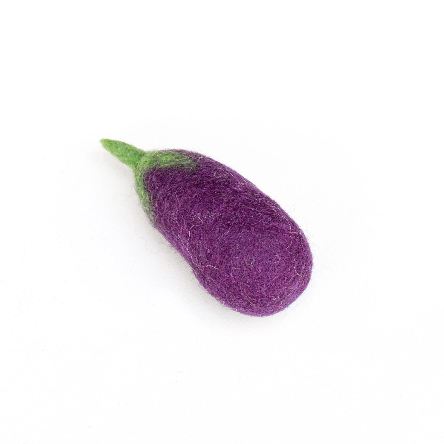 Felt Fruits & Vegetables - Eggplant