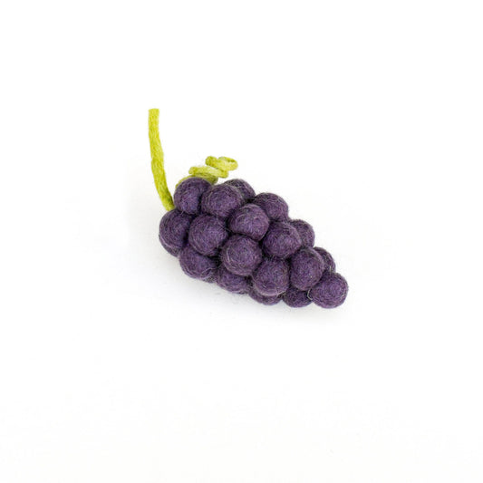 Felt Fruits & Vegetables - Grapes