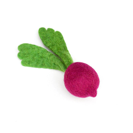 Felt Fruits & Vegetables - Radish