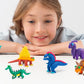 Hey Clay! Air-Dry Modelling Clay Set - Mega Dinos