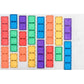 Rainbow Magnetic Tiles Rectangle Pack