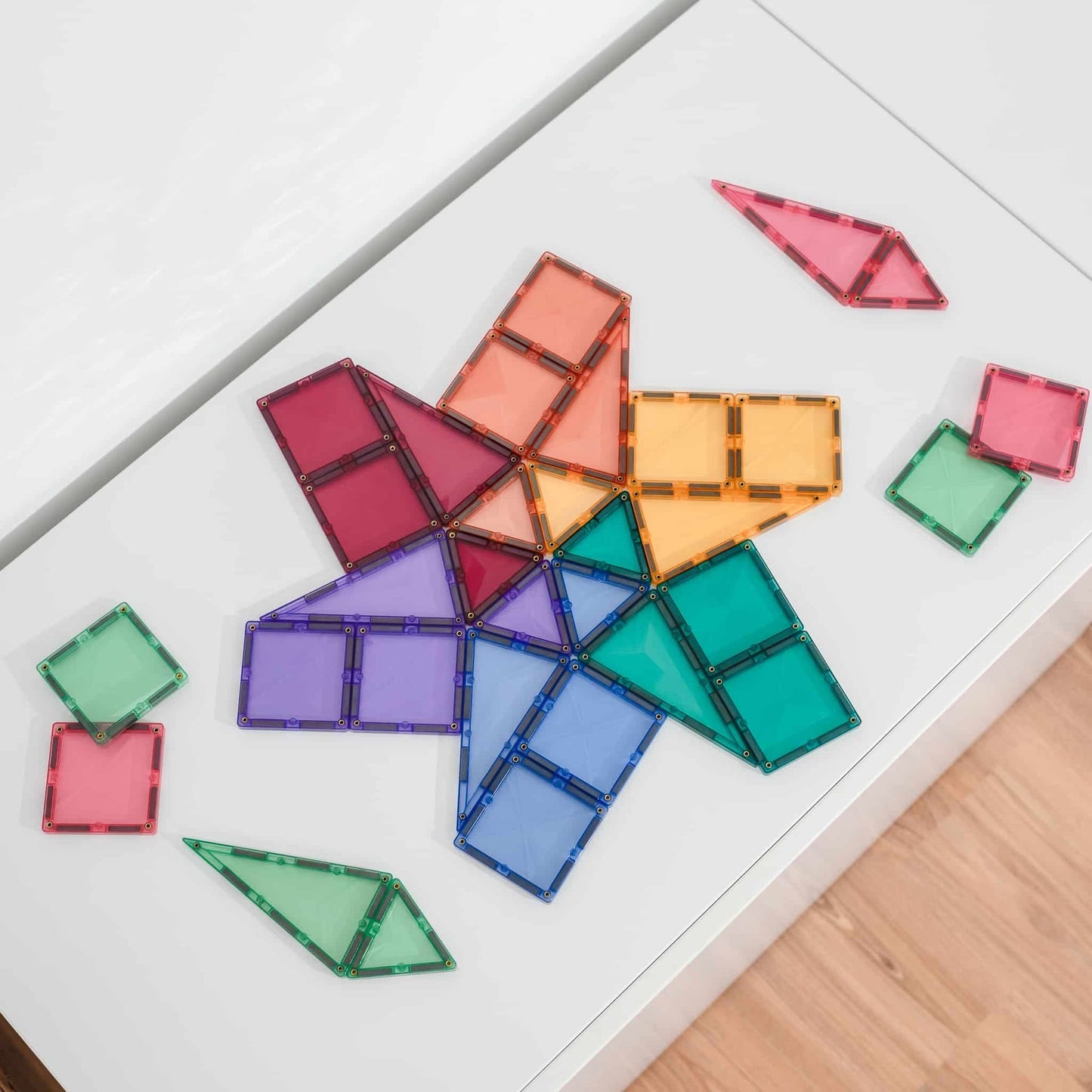 Pastel Magnetic Tiles Mini Pack