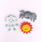 Felt Finger Puppets Set - Itsy Bitsy Spider