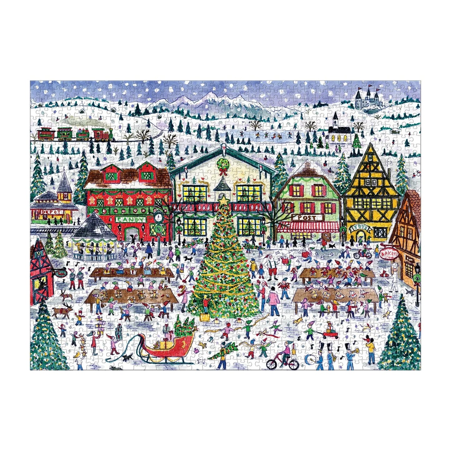 Santa's Village Puzzle