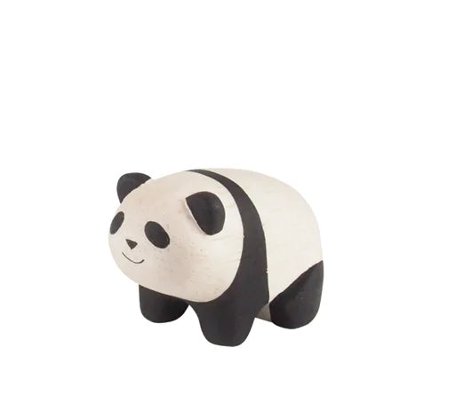 Wooden Polepole Panda Baby