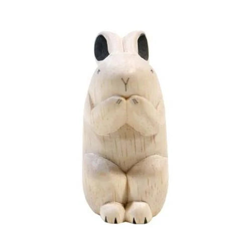 Wooden Polepole Rabbit