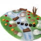 Felt Play Mat Playscape - Woodland River