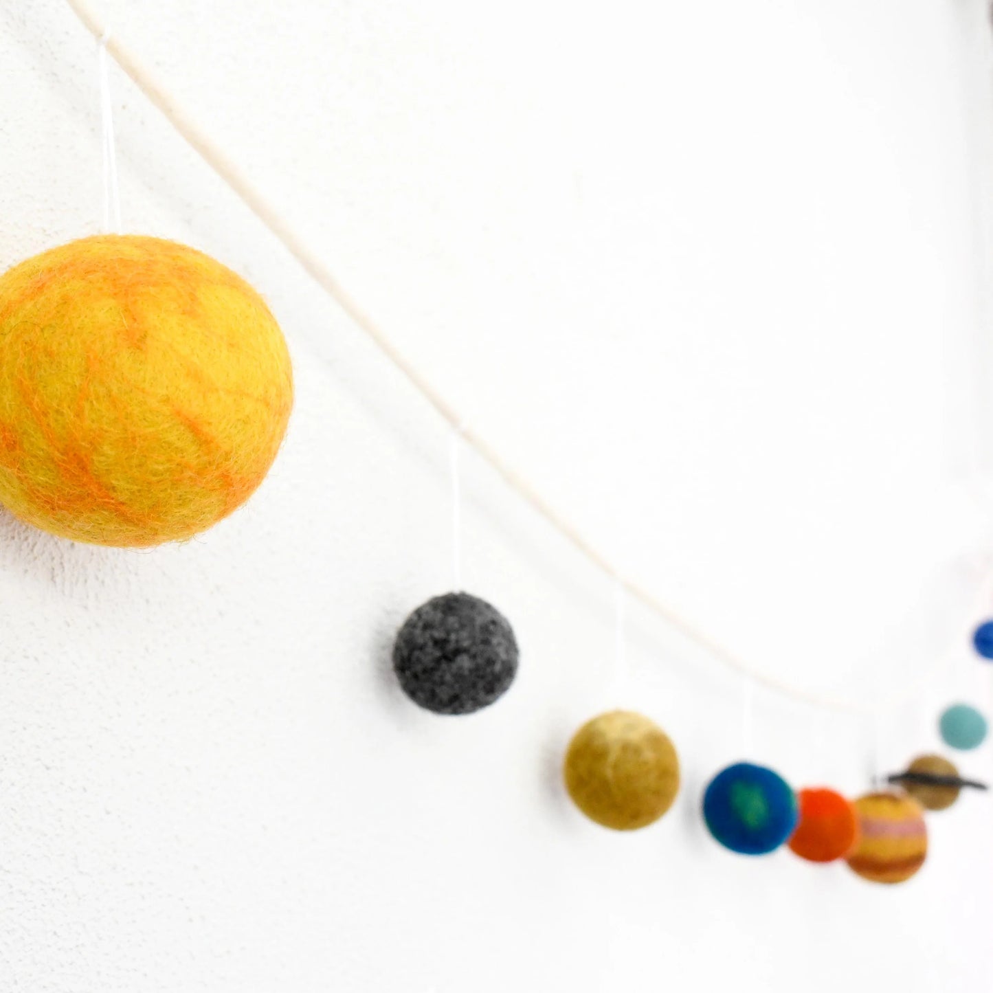 Felt Solar System Garland