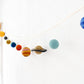 Felt Solar System Garland