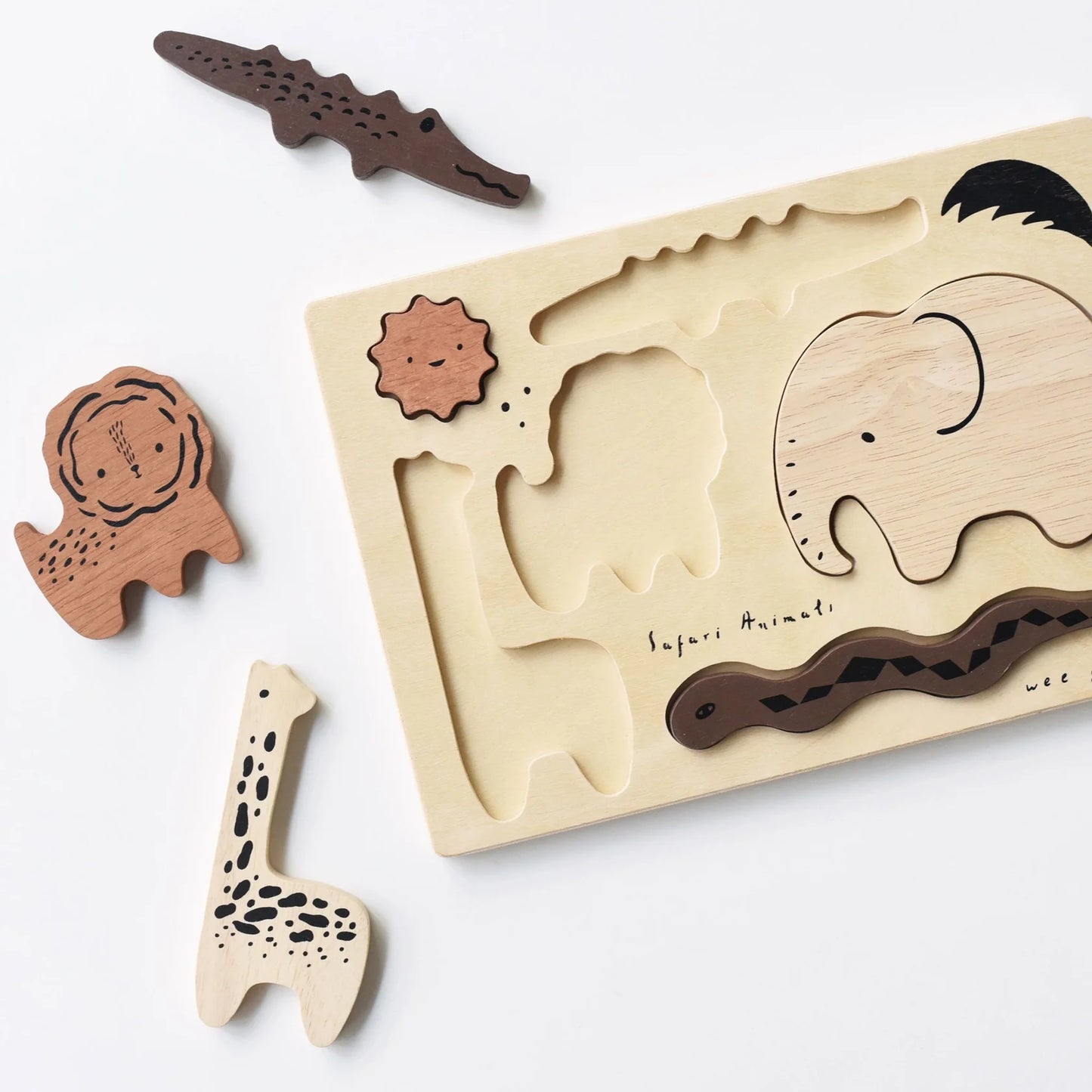 Wooden Tray Animal Puzzle