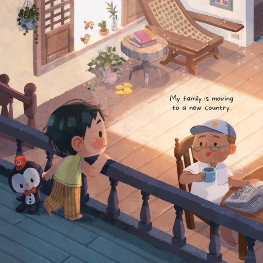 We're Moving Away - Hardcover Picture Book