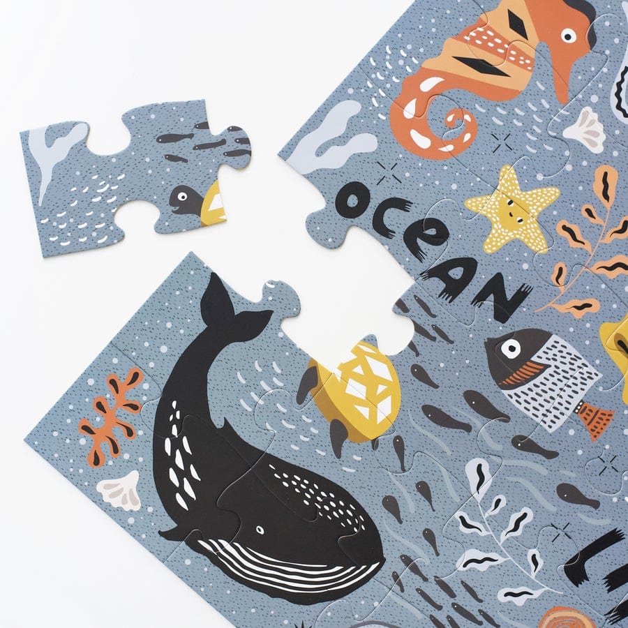 Wee Gallery Ocean Life Floor Puzzle